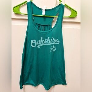 Teal Tank Top, smooth, soft comfy; perfect for layered chill wear or exercise